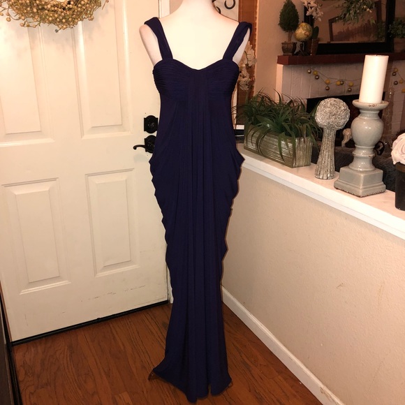 JS Boutique Dresses & Skirts - JS Boutique Beautiful Plum Ruched Gown